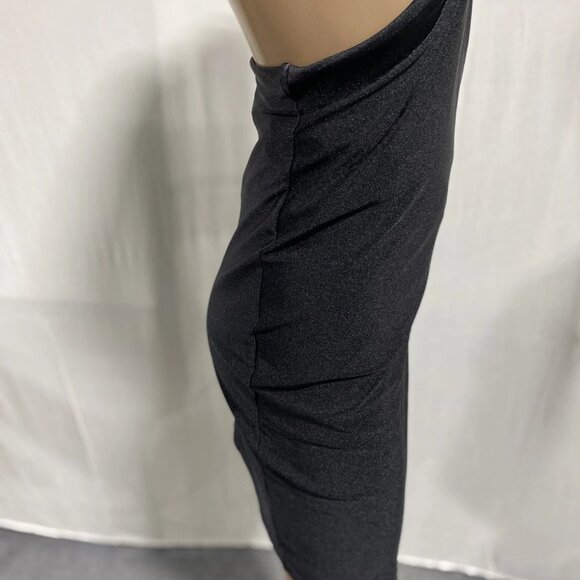 Adriana Degreas Women’s Cut-Out Solid Short Dress Black Size S - Picture 4 of 14